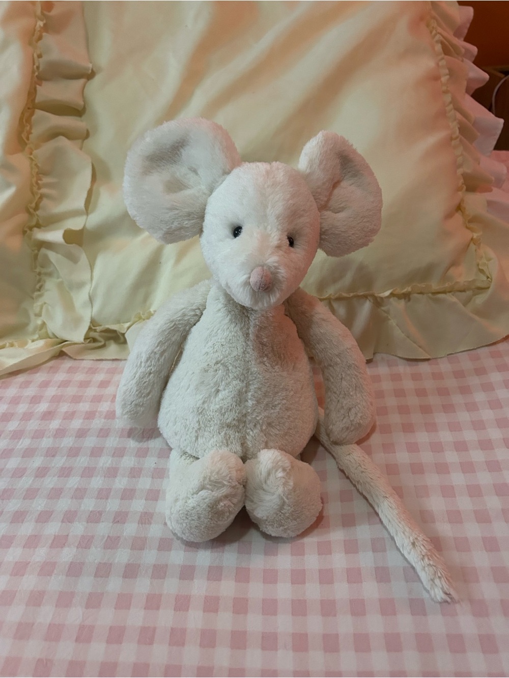 Jellycat Bashful Cream Mouse